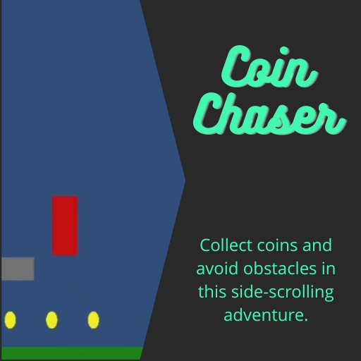 Coin Chaser - Collect coins and avoid obstacles in this side-scrolling adventure.